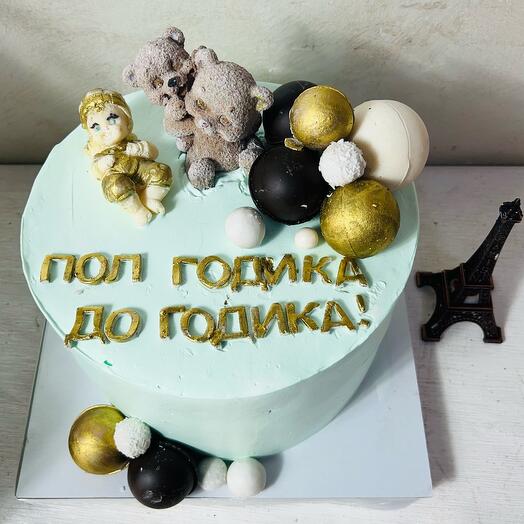 Торт детский -на пол годика