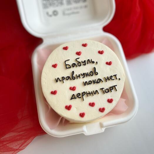 Бенто-торт бабушке