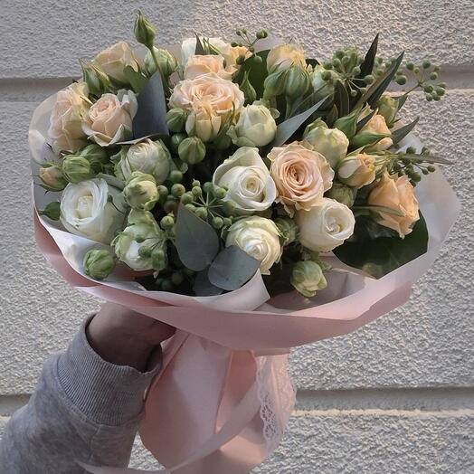 Cream roses