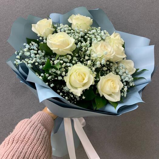 Rosas blancas