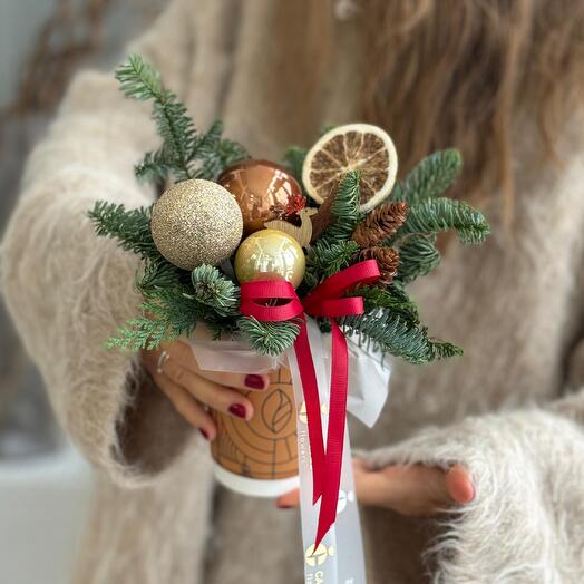 Хвойный стаканчик RED