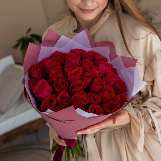 Ramo de 31 rosas rojas