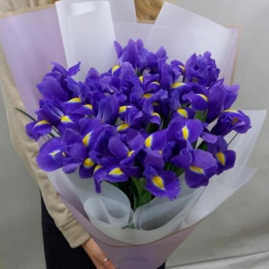 Букет из 25 ирисов