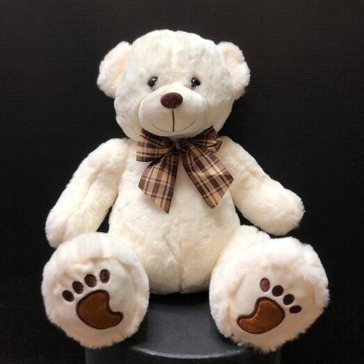 Мягкая игрушка "Мишка белый Следопыт"