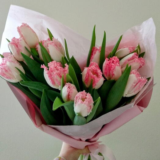 Bouquet of 15 tulips