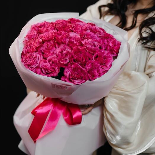 Букет из 25 роз country blues