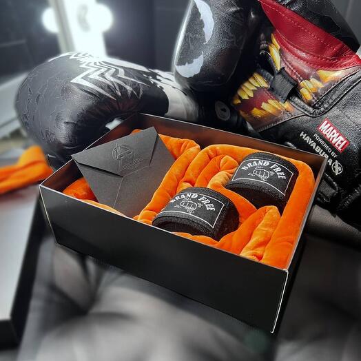 Conjunto de entrenamiento de boxeo personal + vendas. Entrenador Rashid