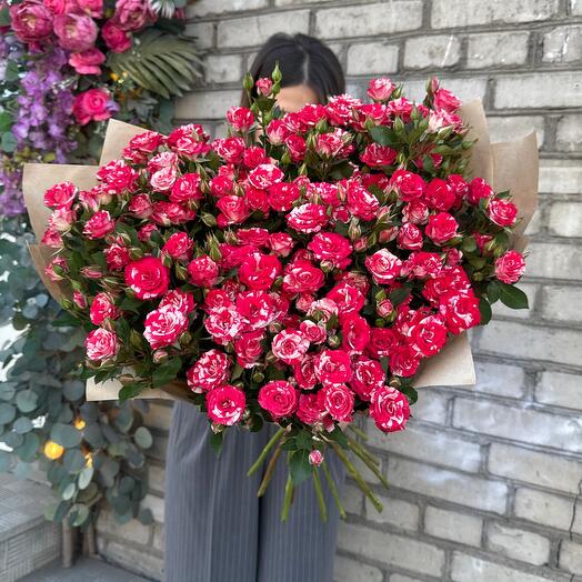 Моно букет «FIREWORKS»