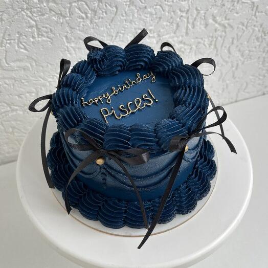 Торт на 1.5 кг с надписью "Happy birthday", торт для девушки, торт для парня, торт для мужа, торт для папы, торт для мамы