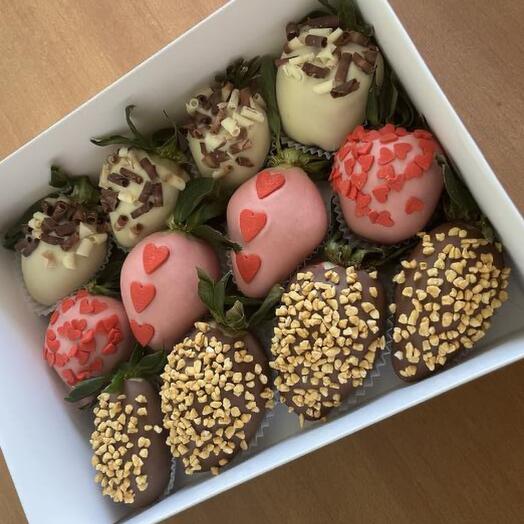 Клубника в шоколаде Любимой