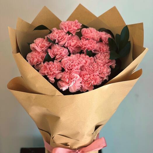Pink Carnation bouquet