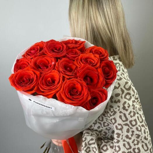 🌹 Букет от Flowersgift из 15 красных роз ▪️ 3