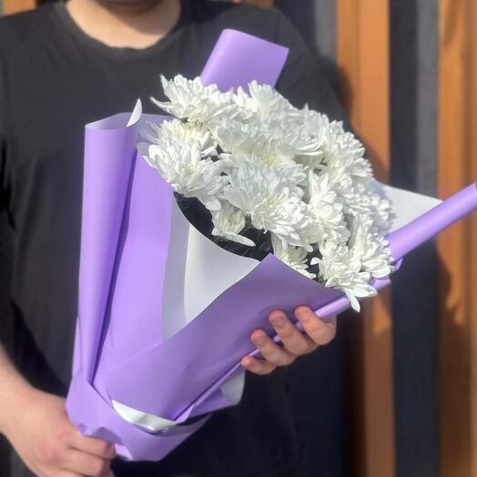 5 кустовых хризантем