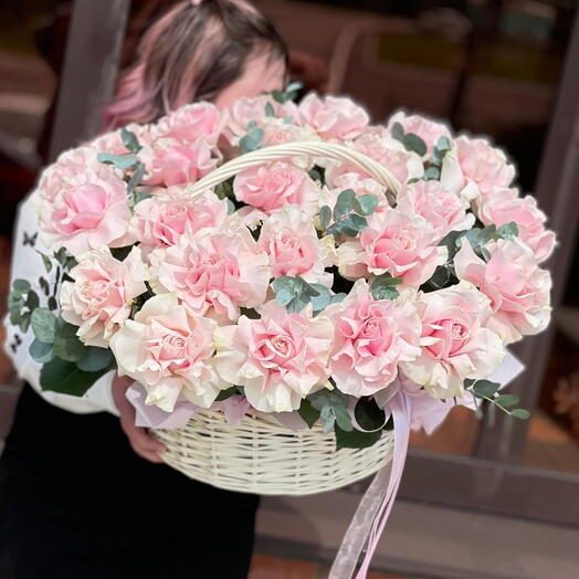 Корзина с цветами «Милота»