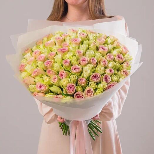 Букет 101 розы 40 см