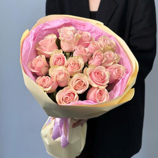 St bouquet 29 из 19 розовых роз