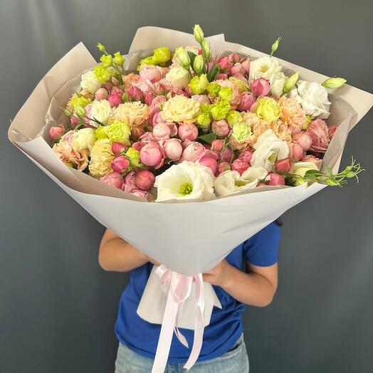 Эустома с пионовидной кустовой Микс