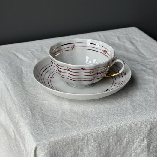 Чайная пара «Нежный Тюльпан»