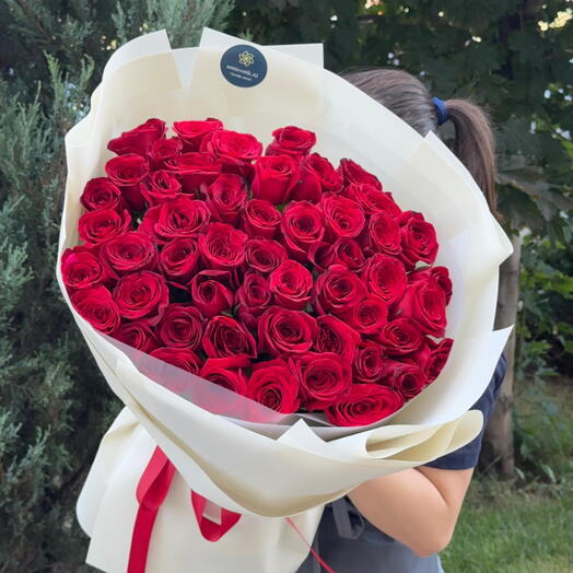 Букет 330 ️‍🔥51 сердце️‍🔥