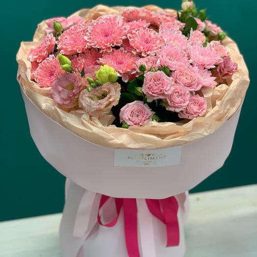 Сборный букет нежный💖🌸