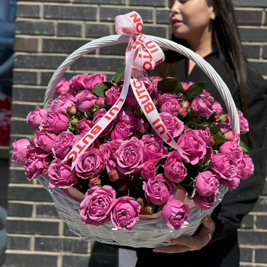 Композиция "Корзина счастья"