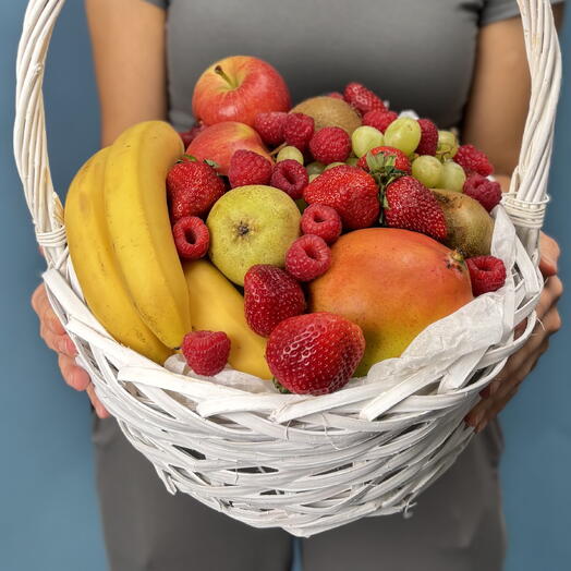 Фруктово-ягодная корзина тропический микс 3500гр