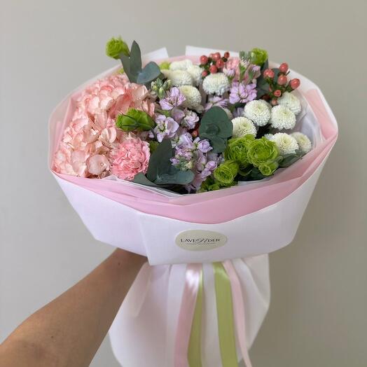 Евробукет с гортензии 🩷