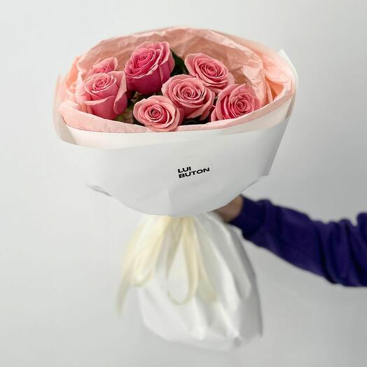 Букет "7 роз Джеральдин"