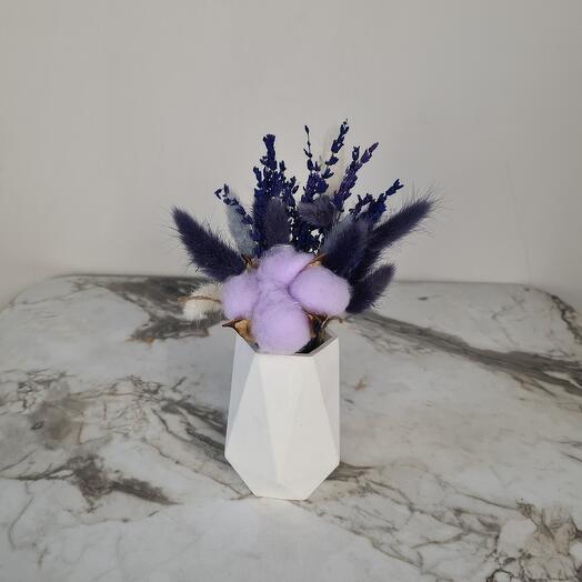 Композиция из сухоцветов "Лаванда"