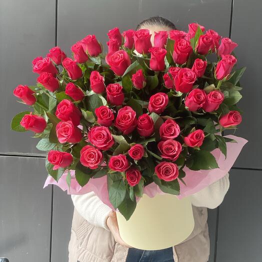 51 Роза в шляпной коробке