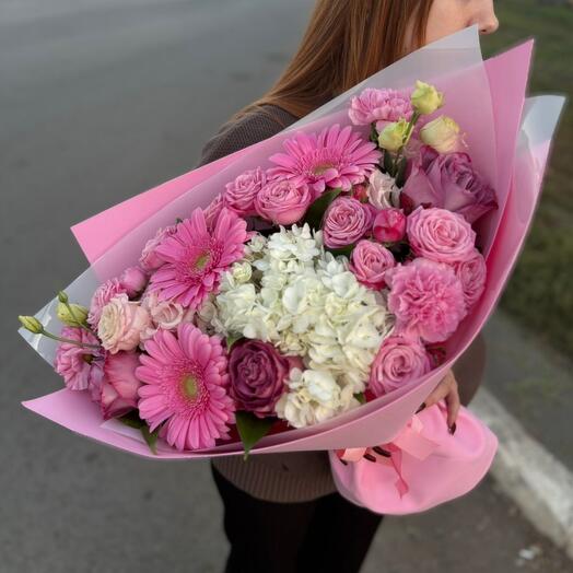 Сливки в розовом