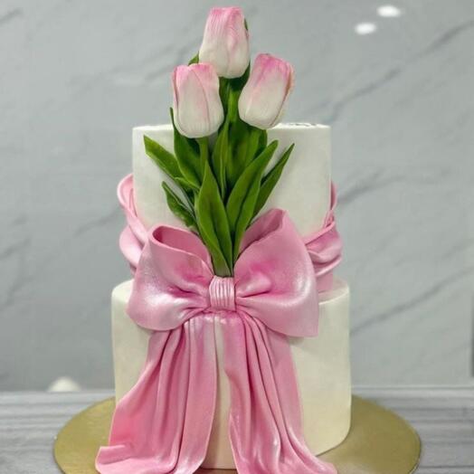 Двухъярусный торт