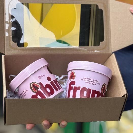 Набор "Frambini" малина в шоколаде