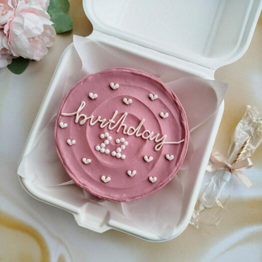 Бенто-торт "Birthday"
