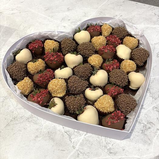 Клубника в шоколаде День влюбленных( 40 ягод )💞