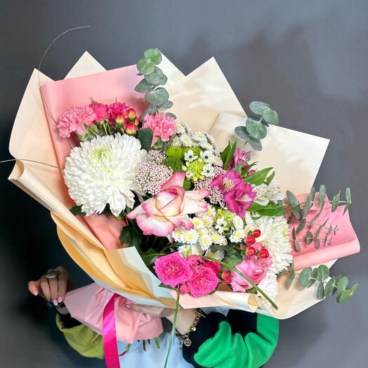 Авторский букет с экзотикой