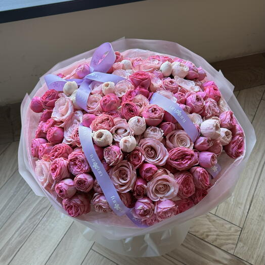 Микс композиция из роз