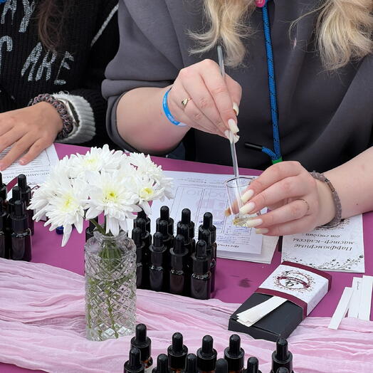 Certificate for a group master class in perfumery