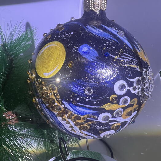 Новогодний шар SWAROVSKI "Волшебство в деталях" (2588)