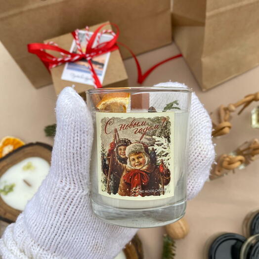 Ароматическая свеча «Апельсиновая цедра»