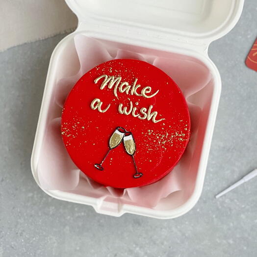 Новогодний бенто-торт «Make a wish»
