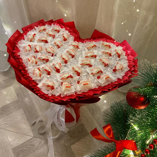 Букет из Raffaello «Люблю♥️»