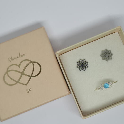 Бирюзовый набор «Мандала Спокойствие»