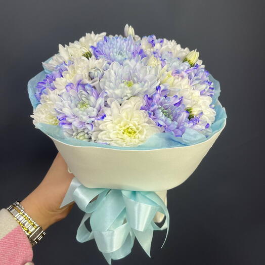 Композиция из хризантем