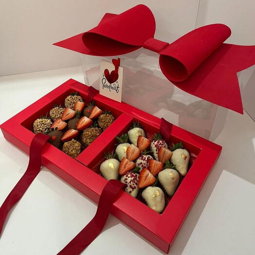 Клубника в шоколаде "Sweetheart Box"