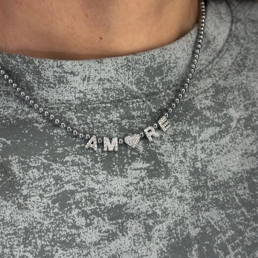 Чокер AMORE любовь