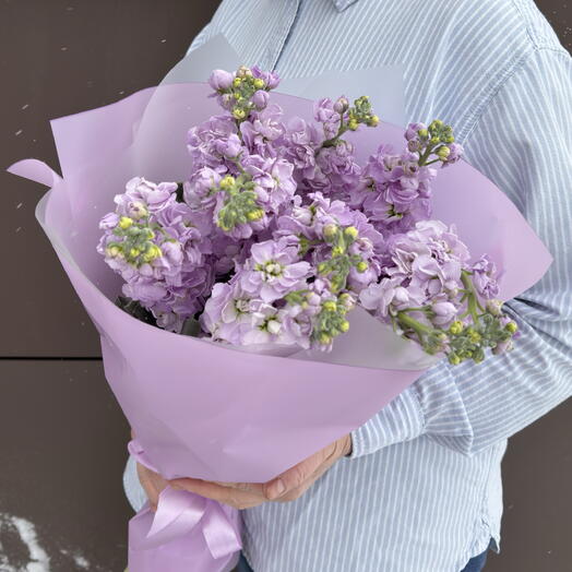 Букет из ароматной матиолы 💜💜💜