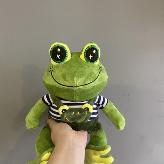 Мягкая игрушка лягушка