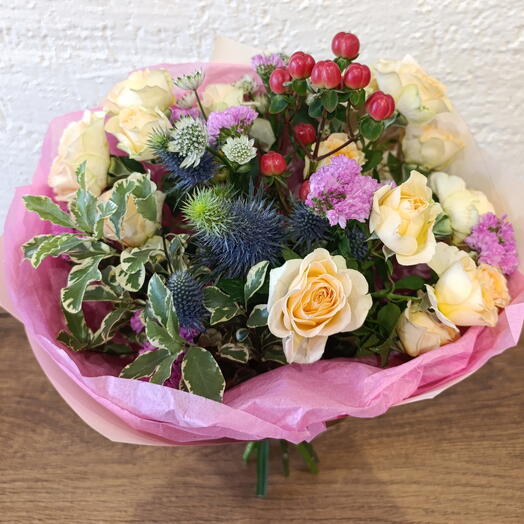 Букет Персиковый