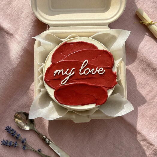 Бенто торт «my love